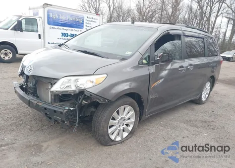 2016 Toyota Sienna Xle 7 Passenger from USA, damaged, VIN 5TDDK3DC0GS141644